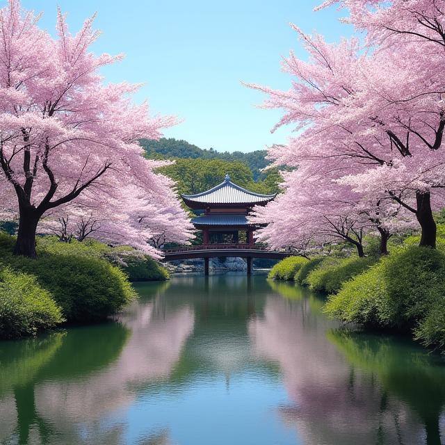 兼六園の桜